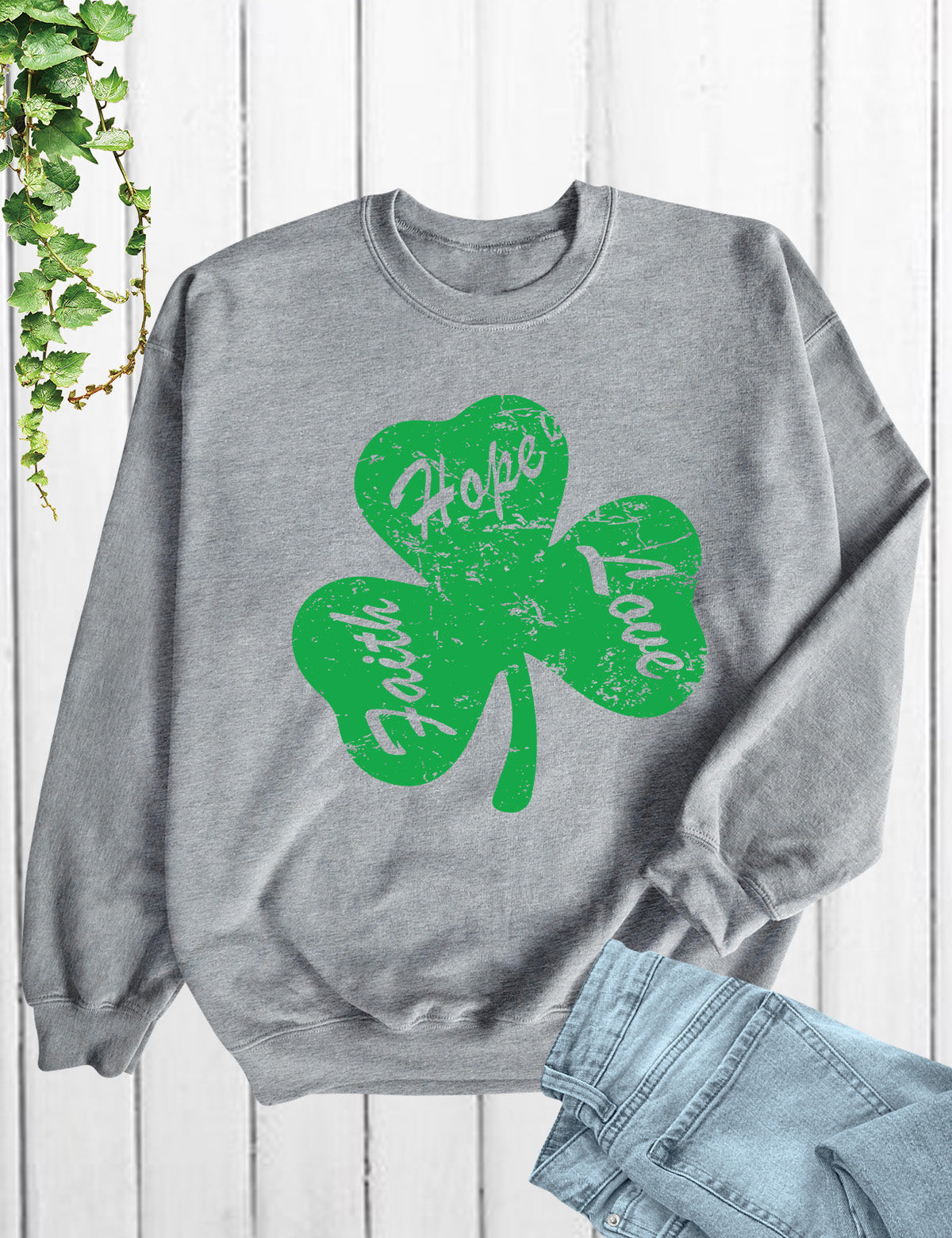 Christian Shamrock T Shirt