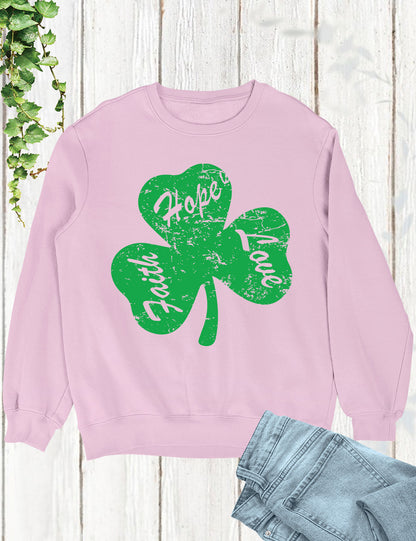 Christian Shamrock T Shirt