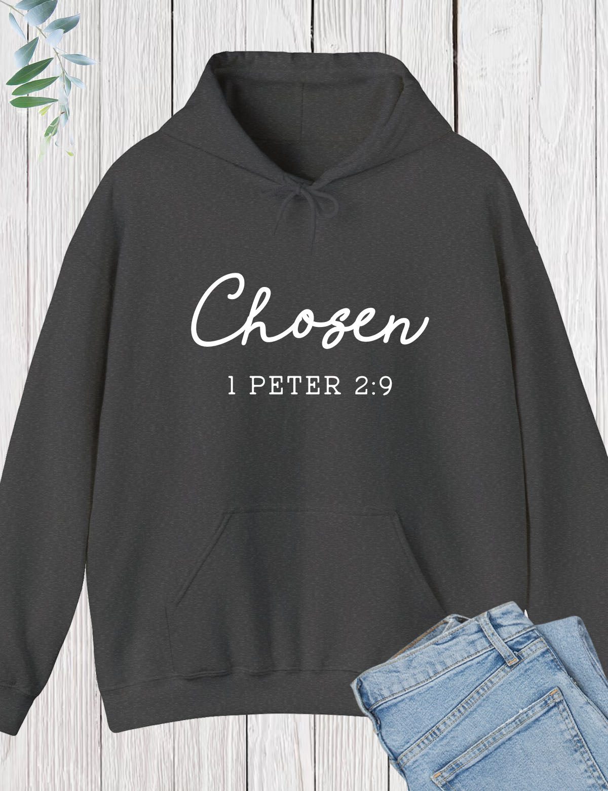 Chosen 1 Peter 2:9 Christian Hoodie