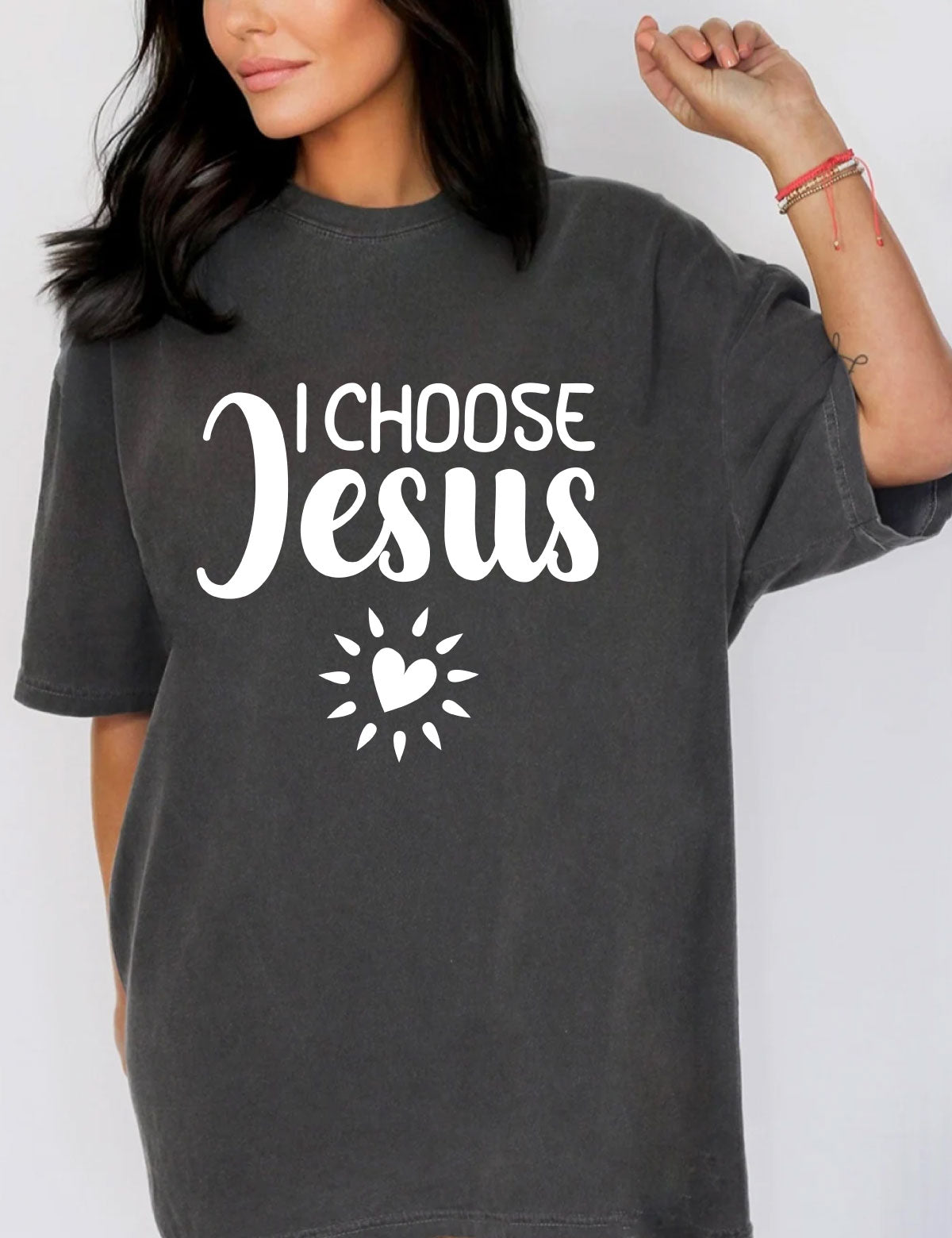 I Choose Jesus Christian Graphic Tees