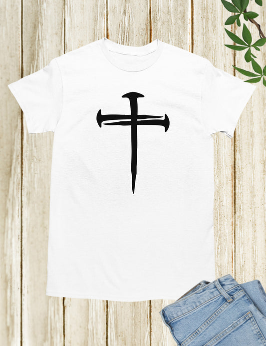 Jesus Cross 3 nails Easter T Shirts