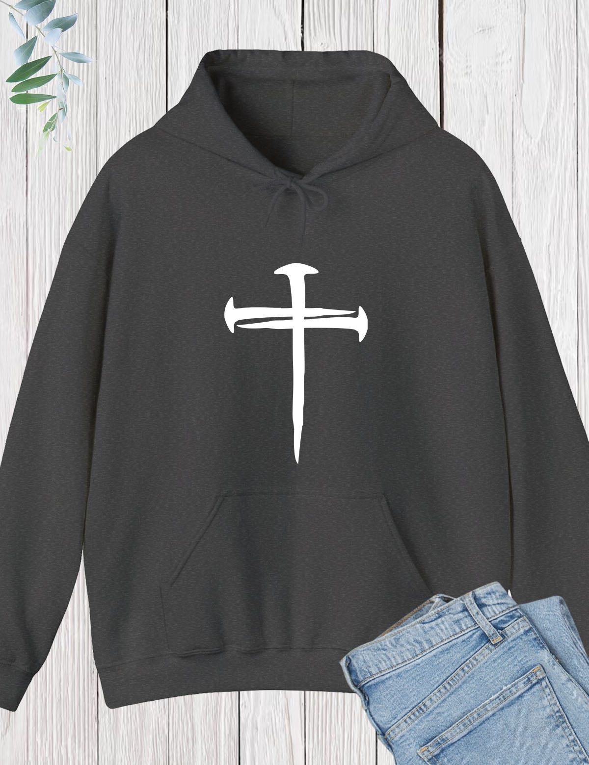 Christian Cross Hoodie