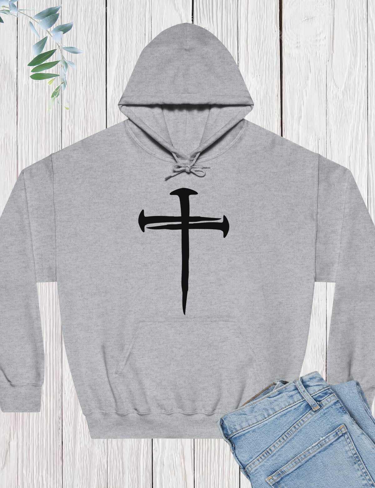 Christian Cross Hoodie