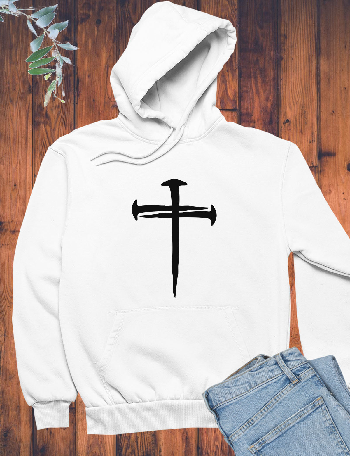 Christian Cross Hoodie