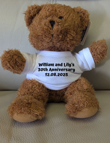 Custom Photo Teddy Bear Shirt Personalized Logo text Image