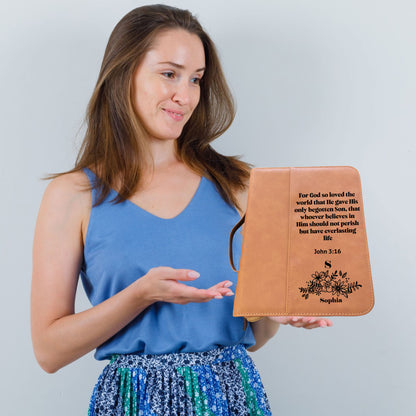 Custom printed Monogram Bible Carrying Case