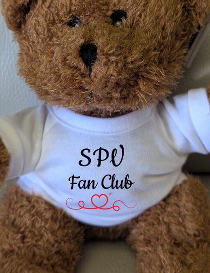 Custom Text Stuffed Bear Plushie T Shirt