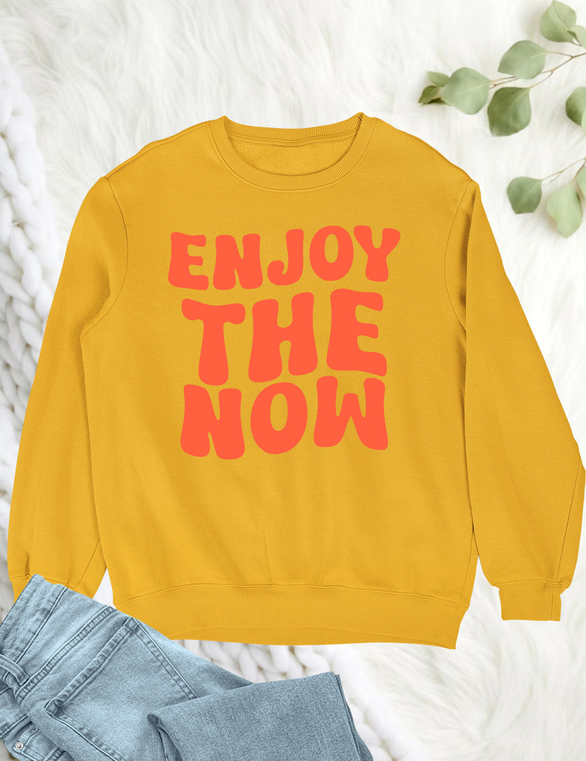 Enjoy The Now Funny Christian Sweatshirt