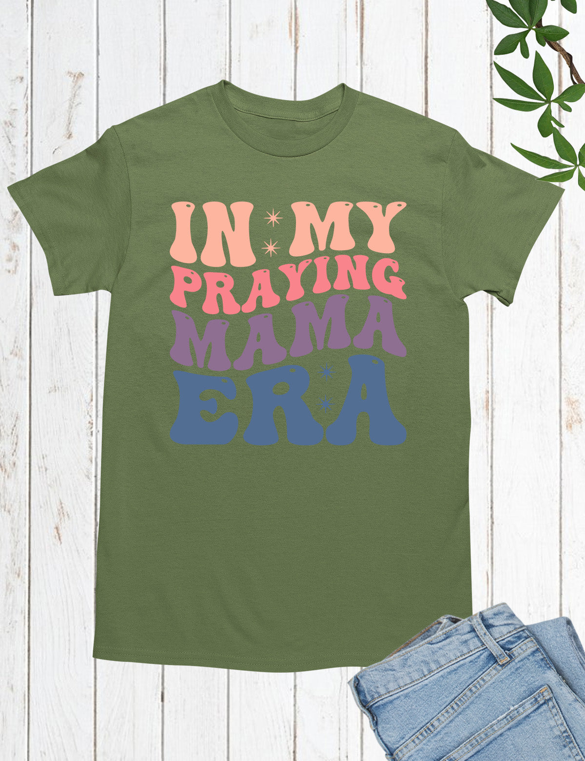 In My Praying Mama Era Prayer Shirts