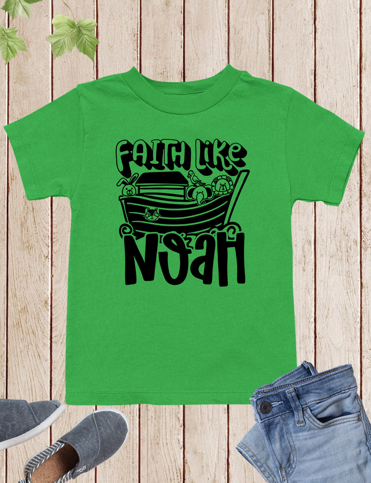 Faith Like Noah Christian Kids Shirts