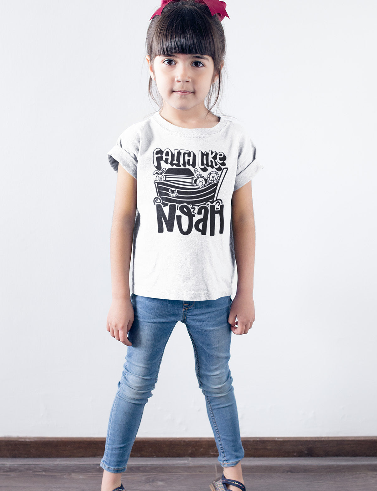 Faith Like Noah Christian Kids Shirts