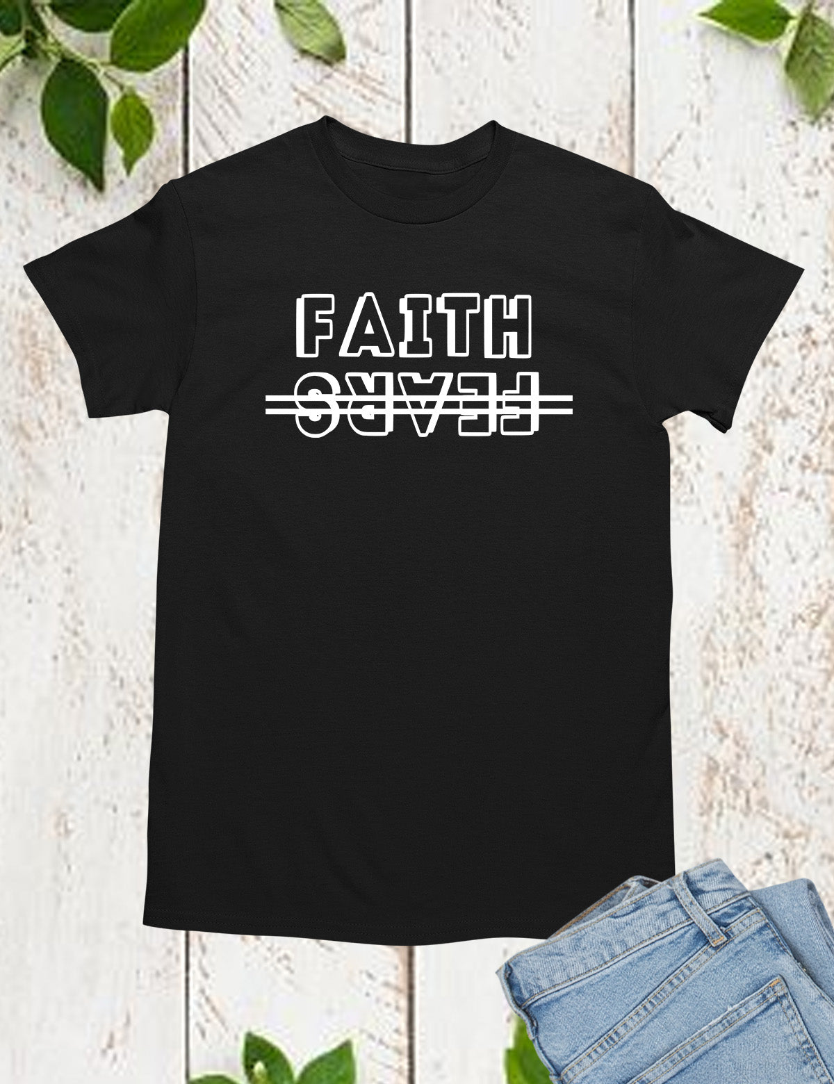 Faith Over Fears Christian Sweatshirt