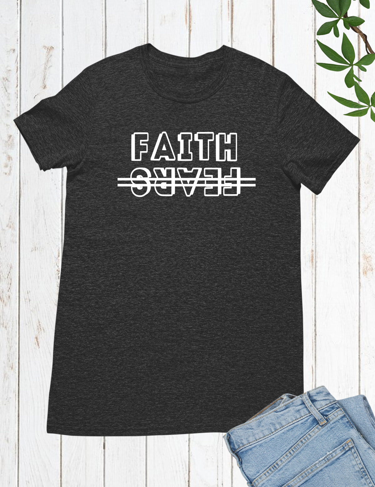 Faith Over Fears Christian Sweatshirt