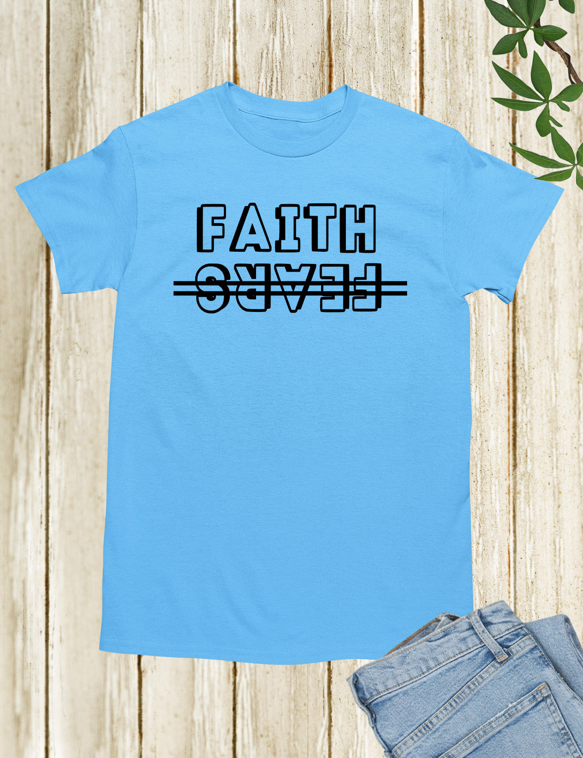 Faith Over Fears Christian Sweatshirt