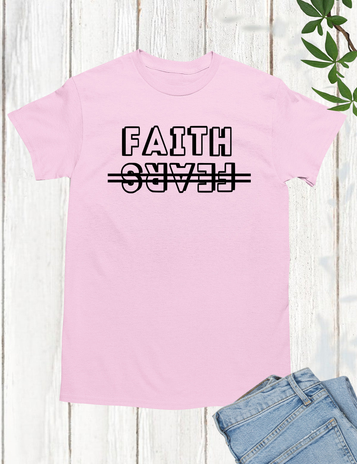 Faith Over Fears Christian Sweatshirt