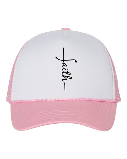 Faith Trucker Hats Christian Cap