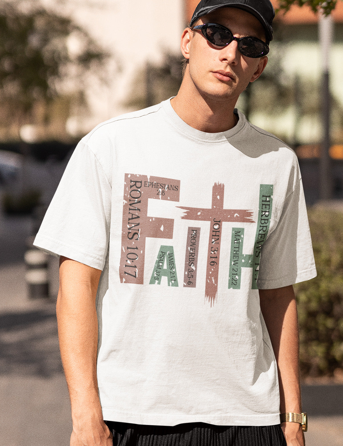 Faith Romans Bible Quote T Shirt