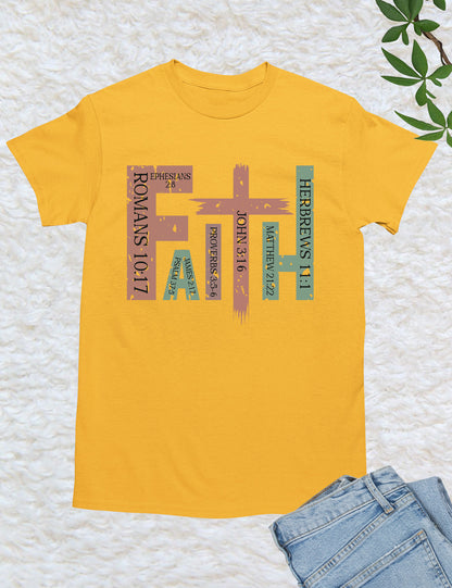 Faith Romans Bible Quote T Shirt