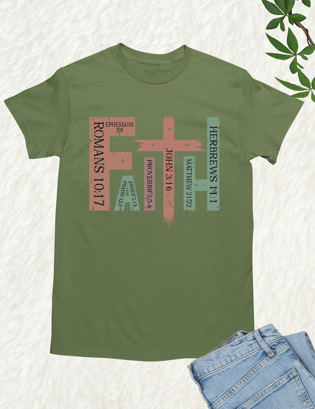 Faith Romans Bible Quote T Shirt