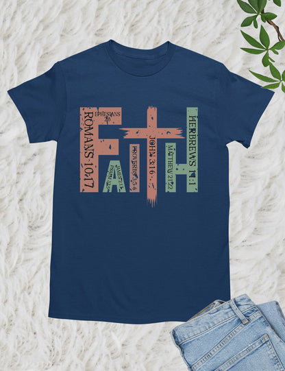 Faith Romans Bible Quote T Shirt