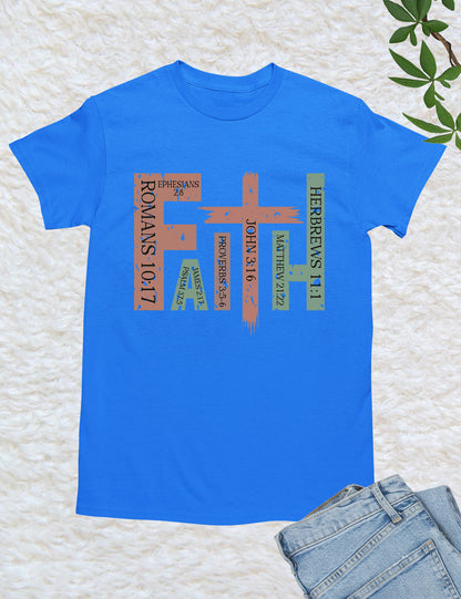 Faith Romans Bible Quote T Shirt
