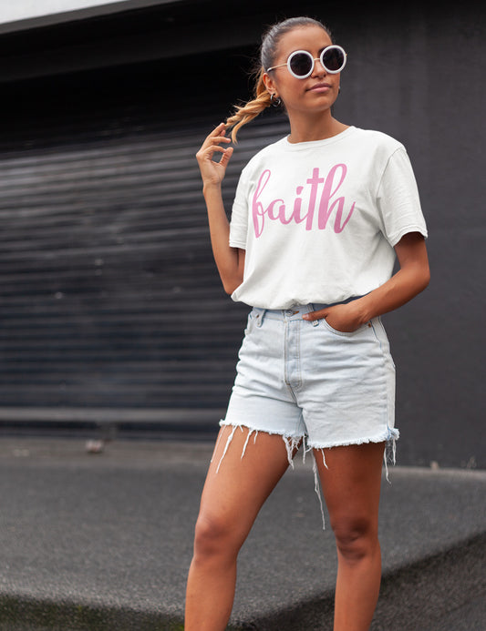 Girls Christian shirt Faith Tees