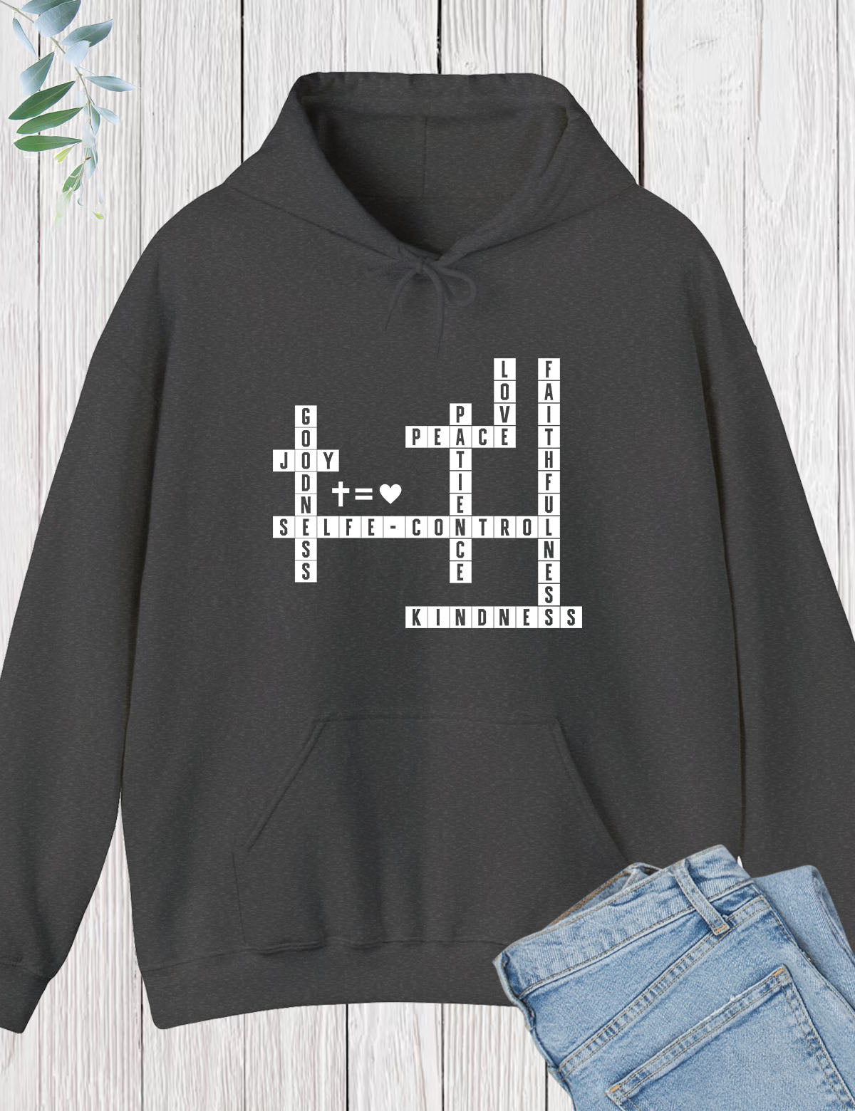 Fruit of the Spirit Crossword Hoodie