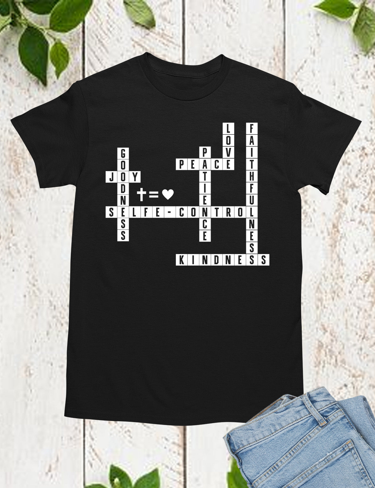 Fruit of the Spirit Crossword T Shirt