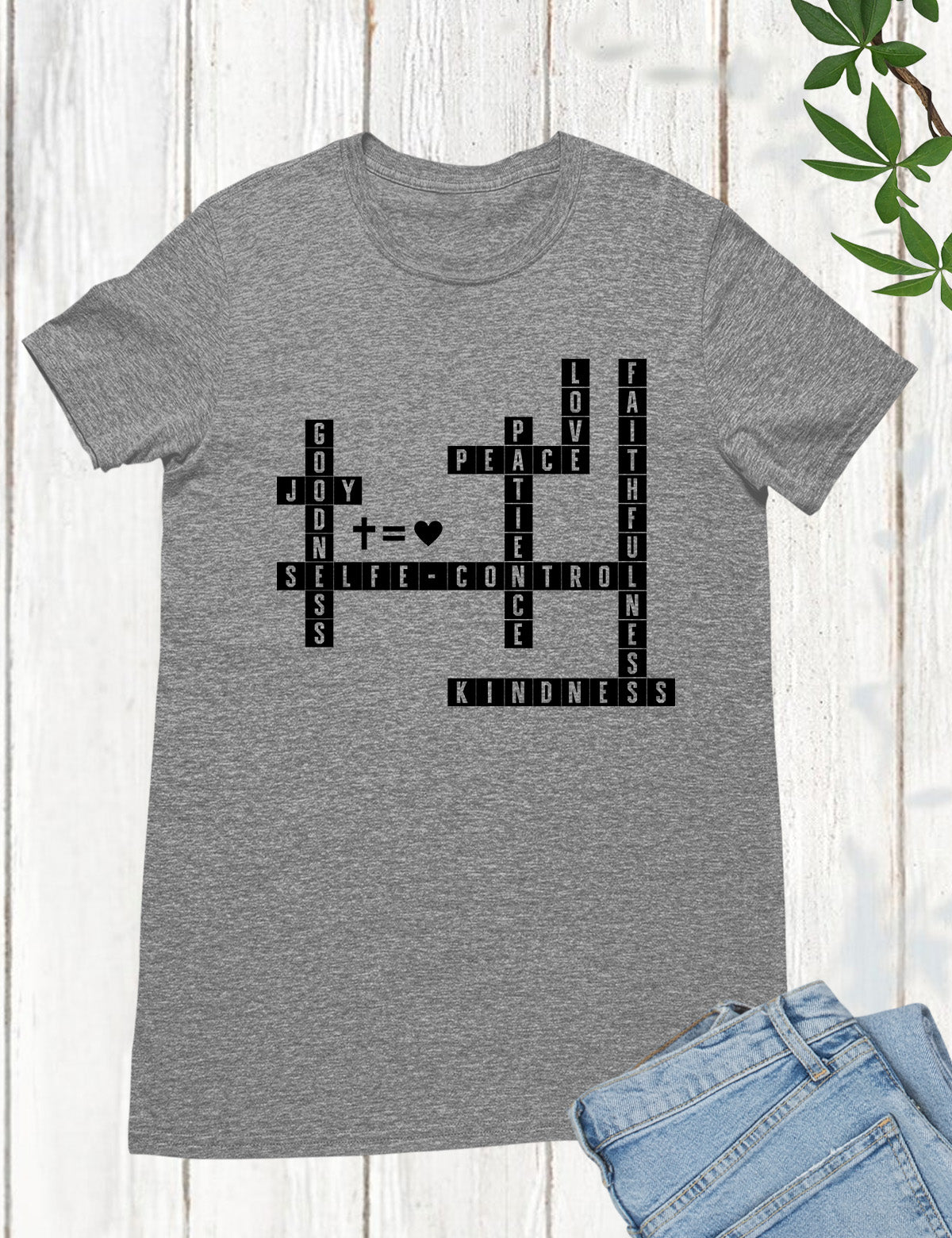 Fruit of the Spirit Crossword T Shirt