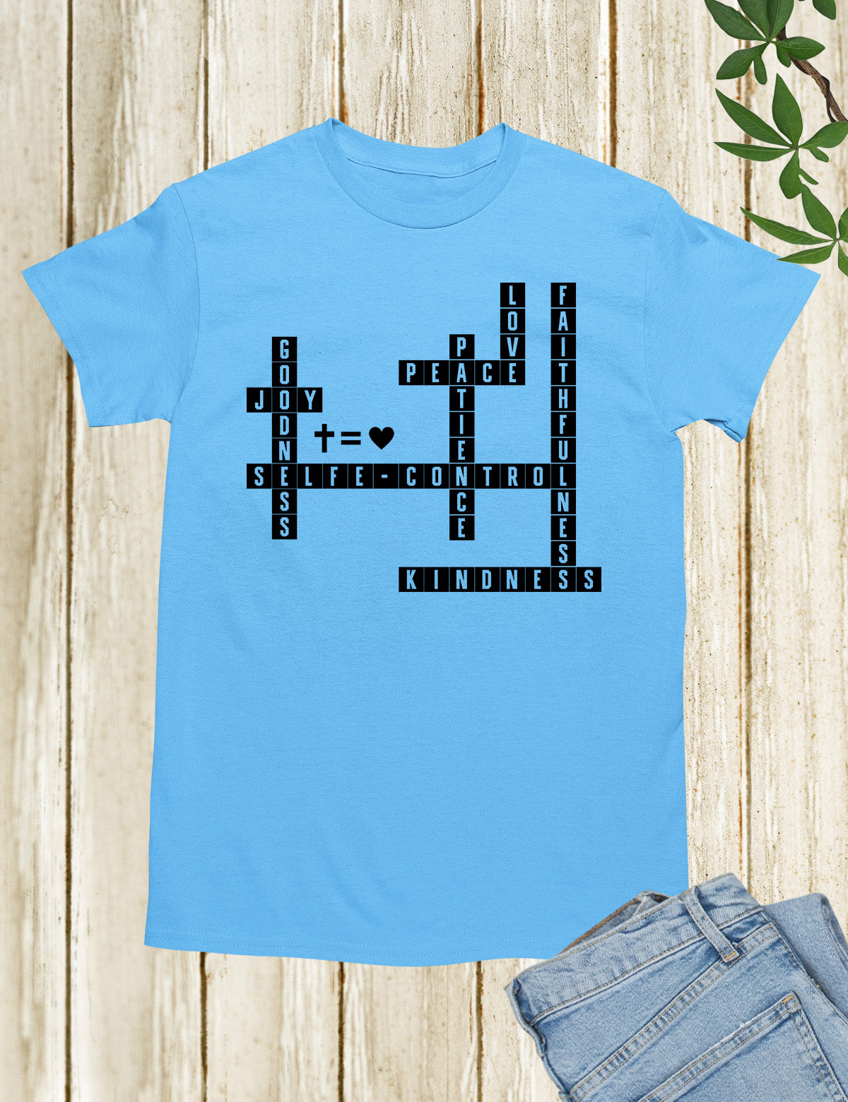 Fruit of the Spirit Crossword T Shirt