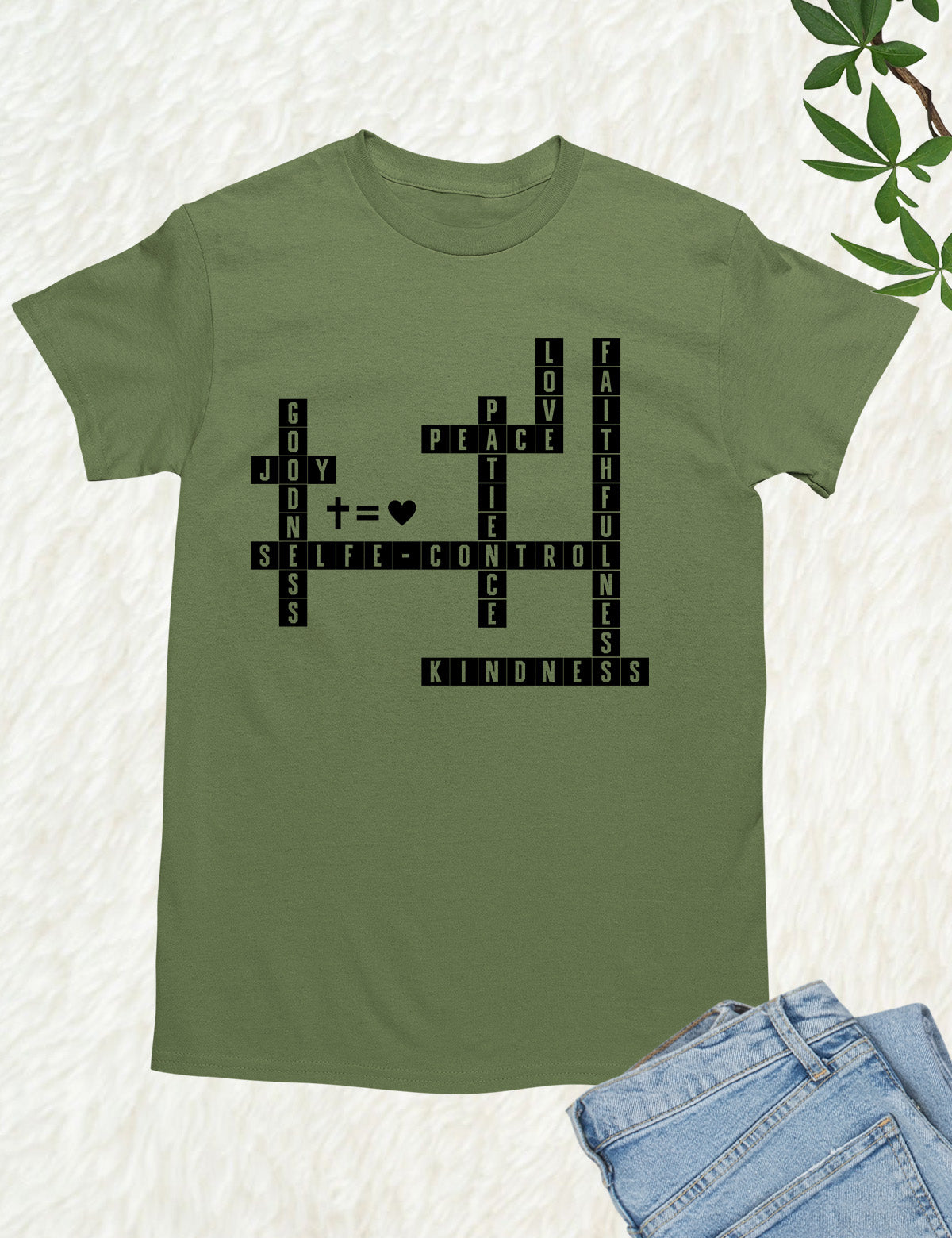 Fruit of the Spirit Crossword T Shirt