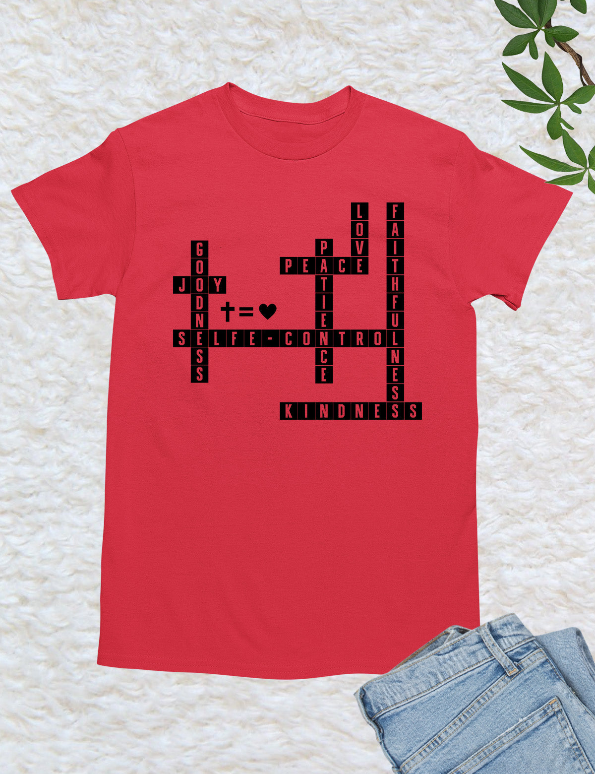 Fruit of the Spirit Crossword T Shirt