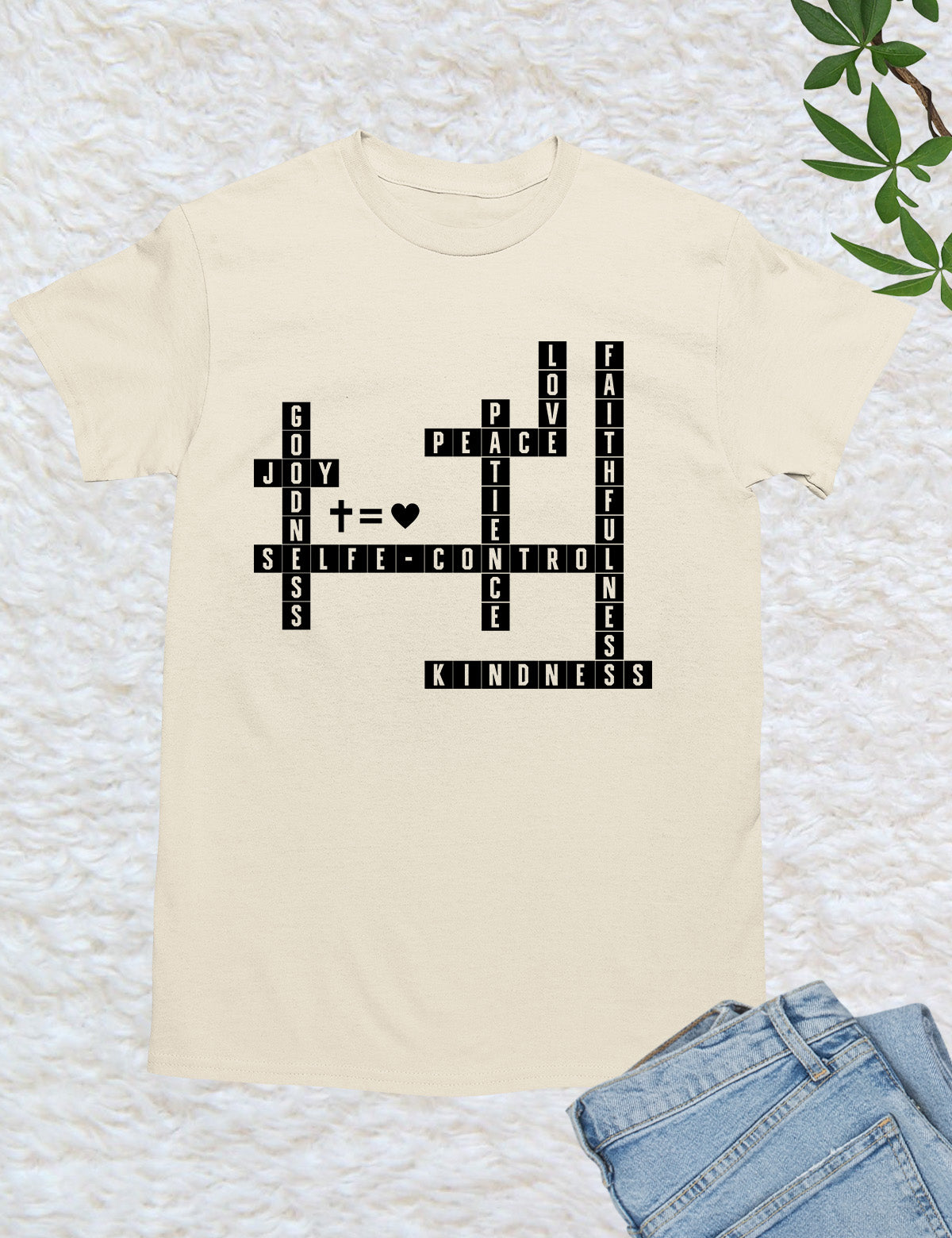 Fruit of the Spirit Crossword T Shirt