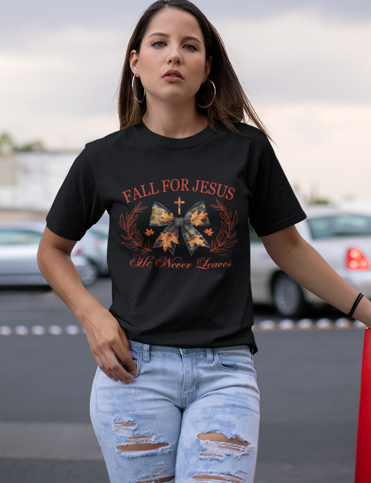 Fall For Jesus Retro Shirt – SuperPraiseChristian