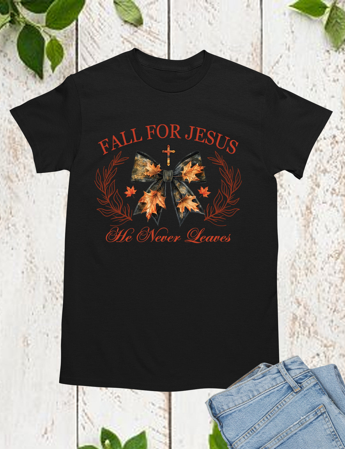 Fall For Jesus Retro Shirt