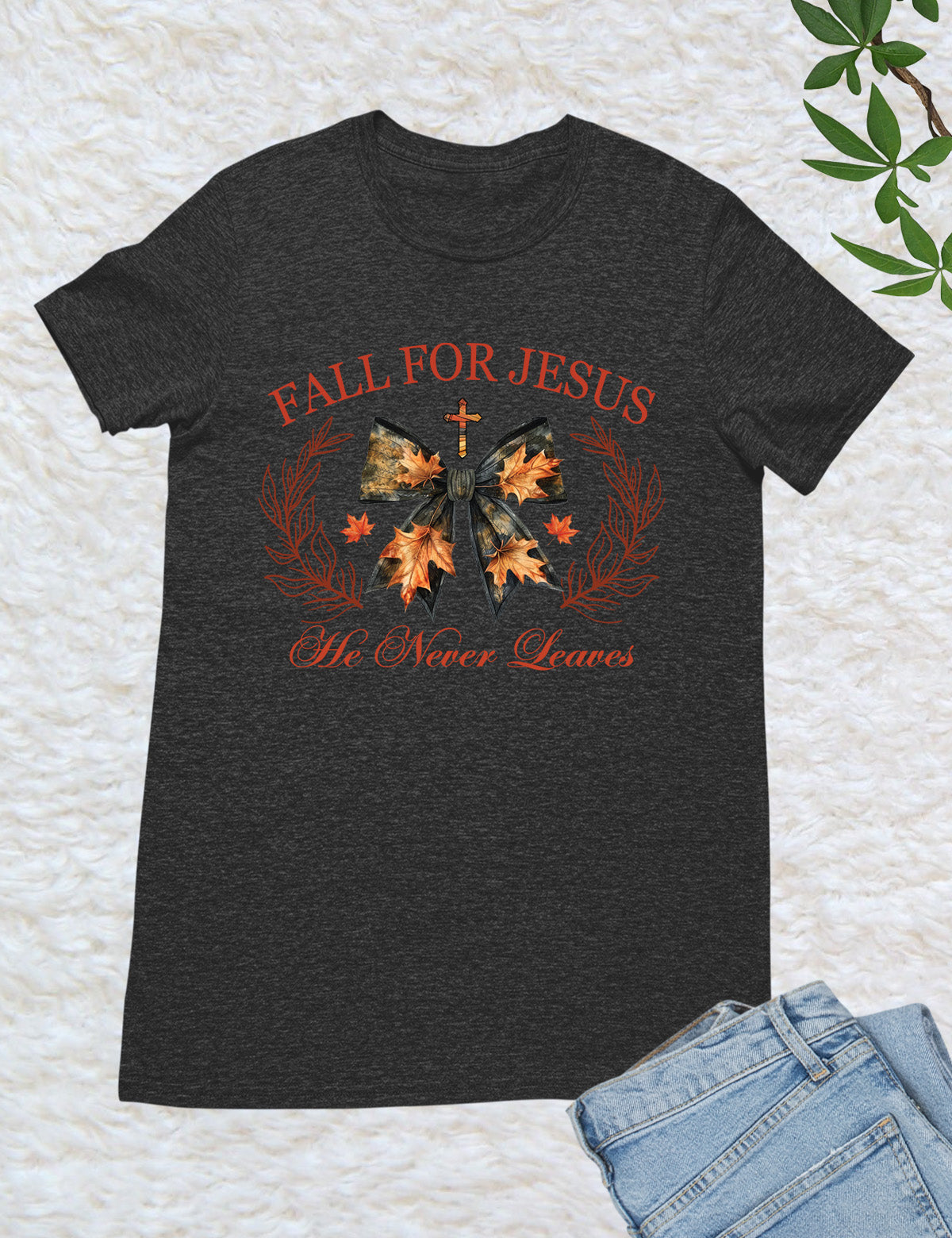 Fall For Jesus Retro Shirt