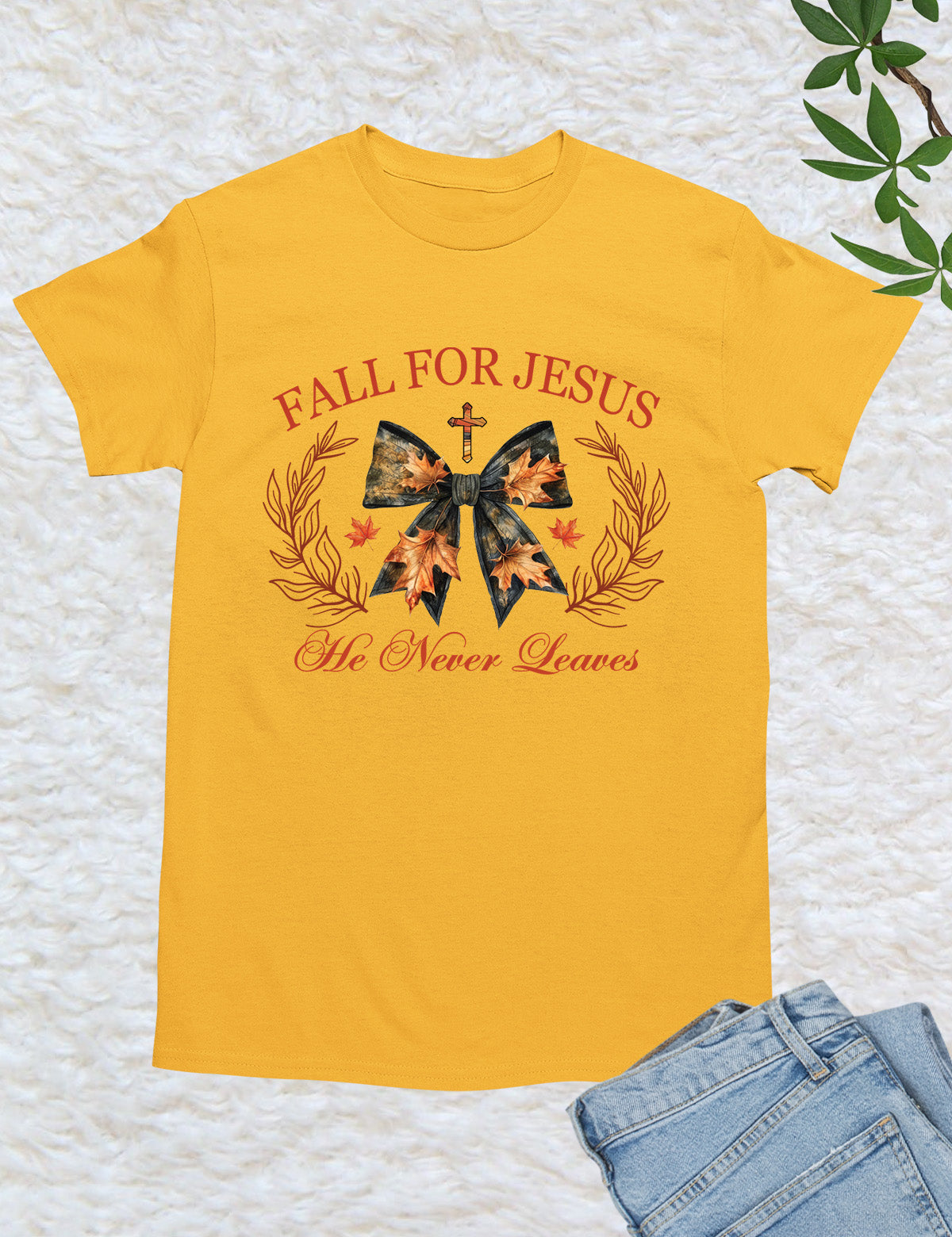 Fall For Jesus Retro Shirt