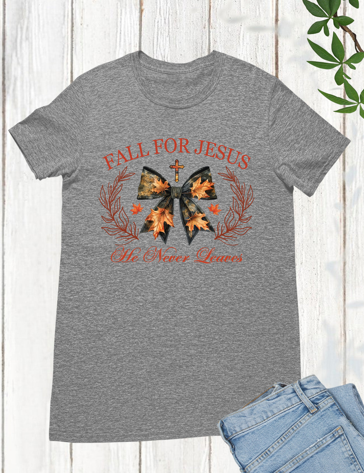 Fall For Jesus Retro Shirt