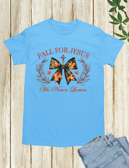 Fall For Jesus Retro Shirt