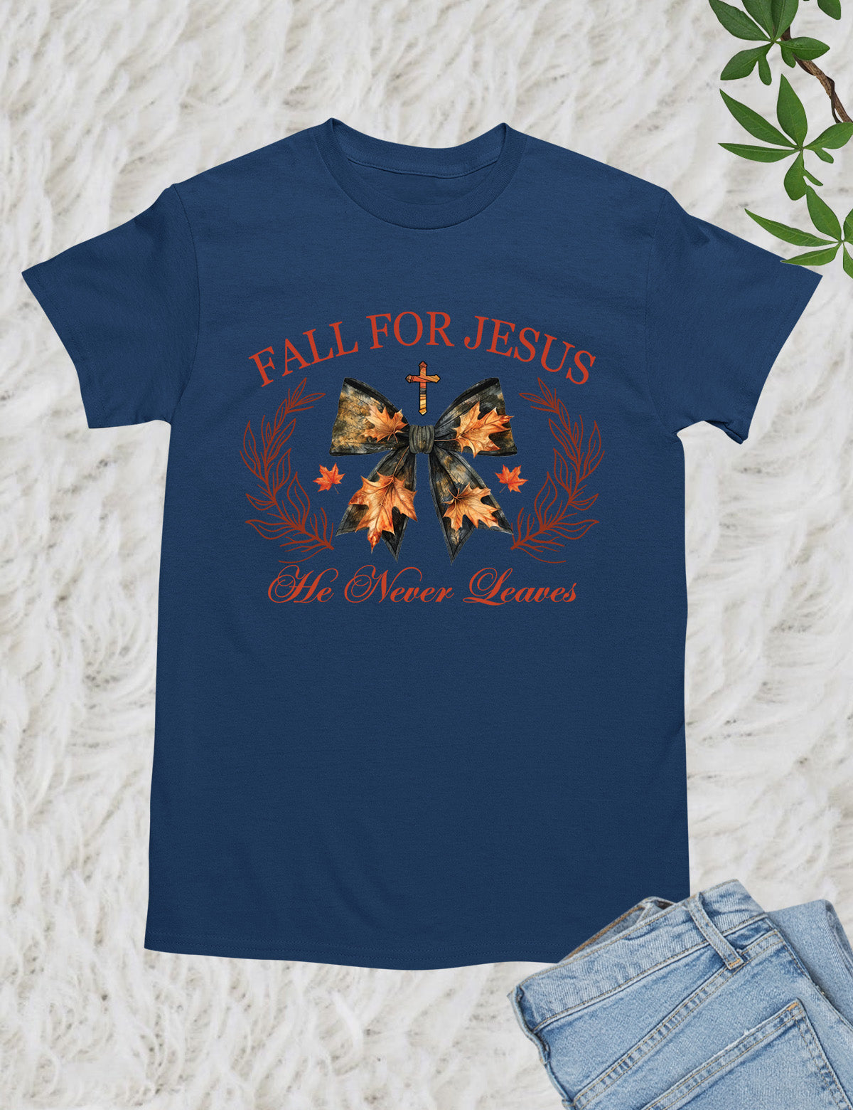 Fall For Jesus Retro Shirt