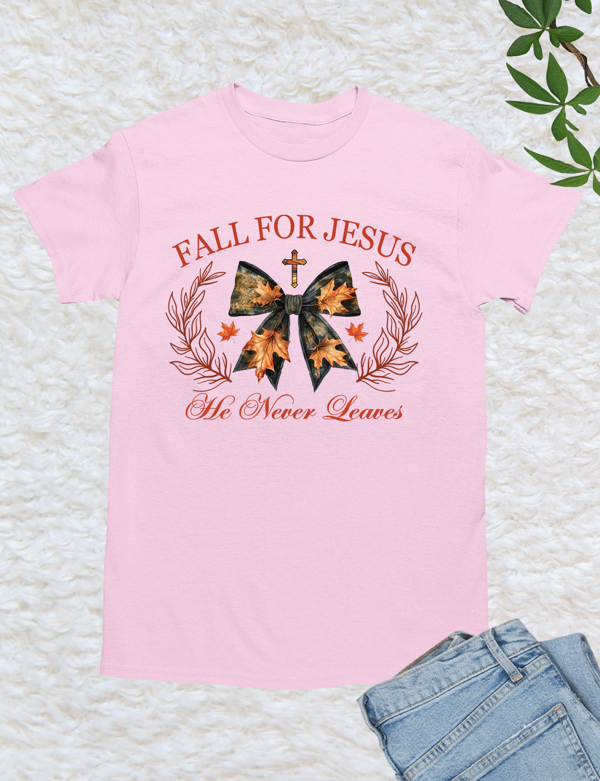 Fall For Jesus Retro Shirt