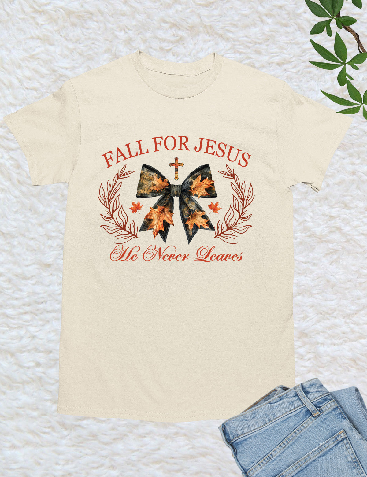 Fall For Jesus Retro Shirt