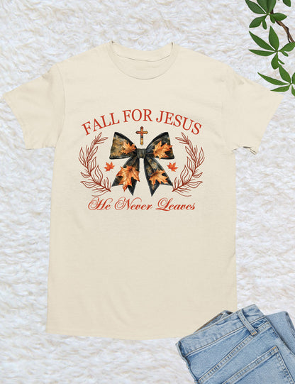 Fall For Jesus Retro Shirt
