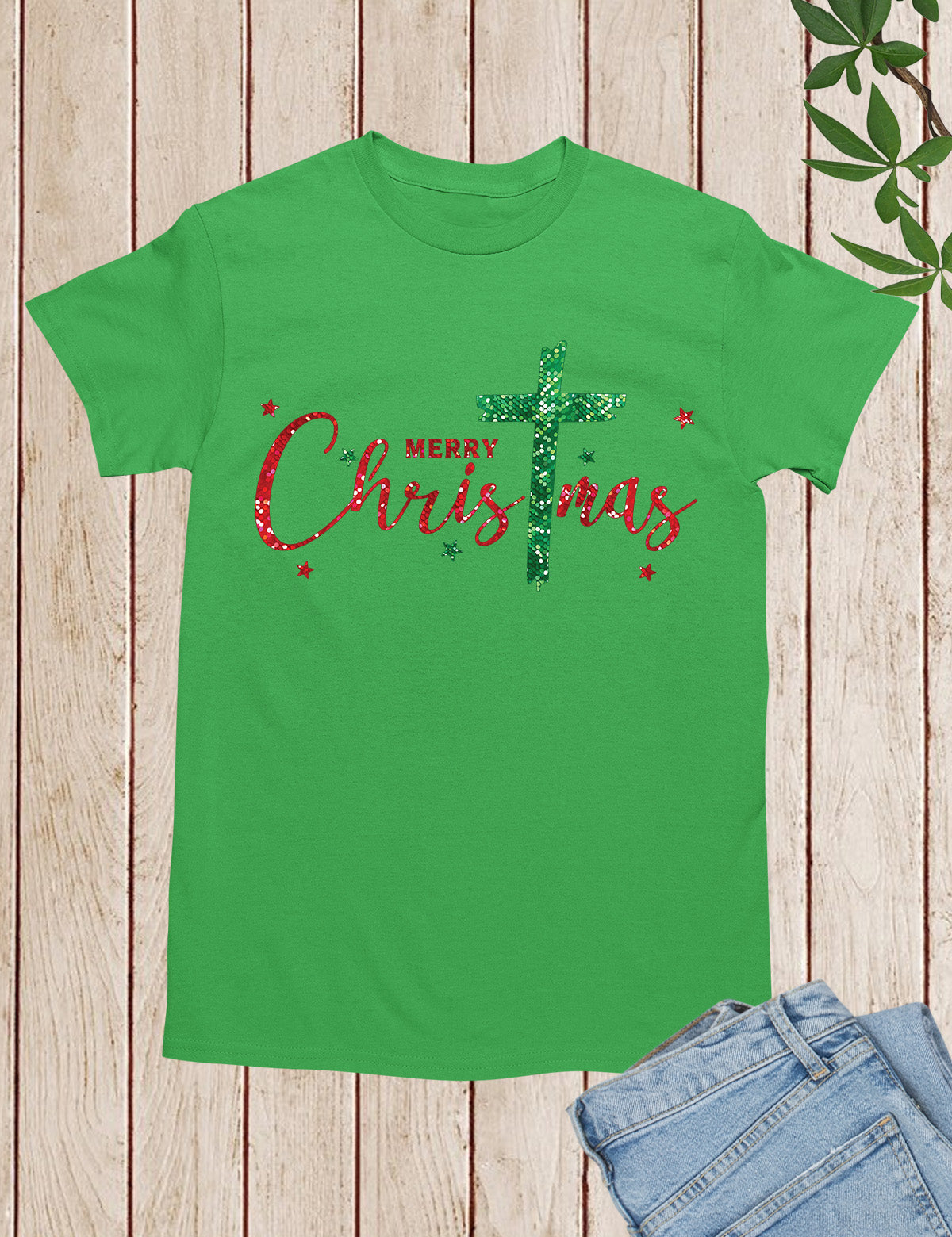 Christmas Christian Cross Shirts