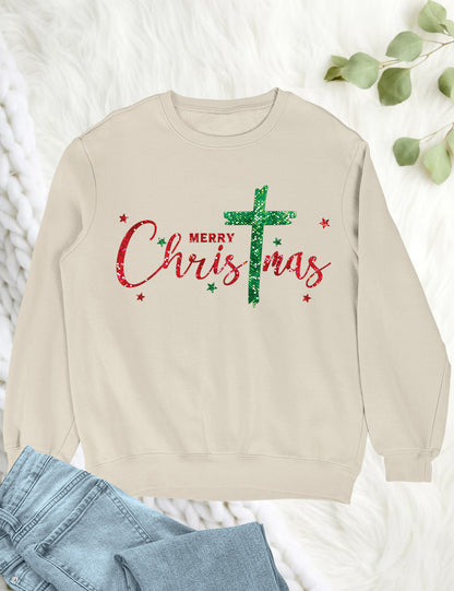Christmas Christian Cross Shirts