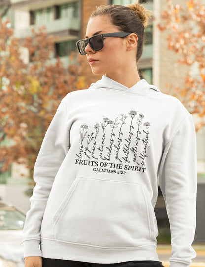 Fruits of The Spirit Bible Verse Hoodie