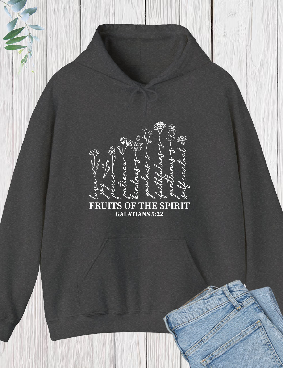 Fruits of The Spirit Bible Verse Hoodie
