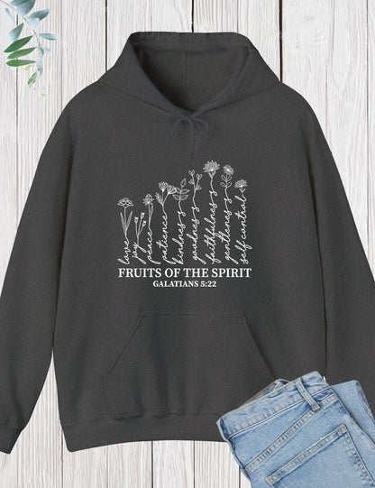 Fruits of The Spirit Bible Verse Hoodie