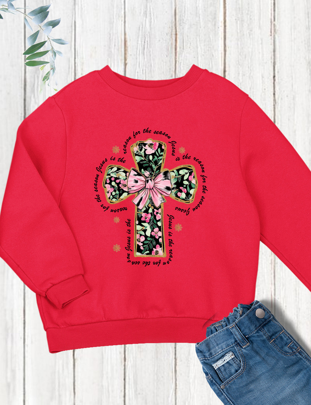 Kids Christian Christmas Clothing Youth Girl Hoodie