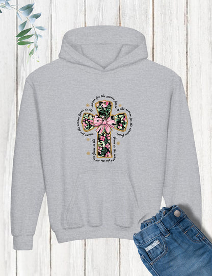 Kids Christian Christmas Clothing Youth Girl Hoodie